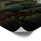 *~* FD2 3  Water Goddess Fantasy Sea Mermaid  Poster (Ecke)