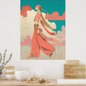 ^~* FD2 Bohemisch Boho Cocktail Glam Frau 8 Poster (Küche)