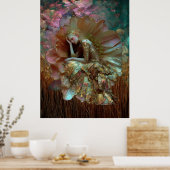 - FD2 Dreamy Enchanting Fantasy Muse Iridescent 11 Poster (Küche)