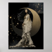 FD2 Enchanted 15  Crescent Moon Goddess Poster (Vorne)