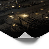 FD2 Enchanted 1 Crescent Moon Goddess Poster (Ecke)