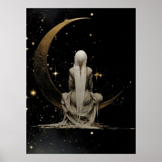 FD2 Enchanted 3 Crescent Moon Goddess Poster (Vorne)