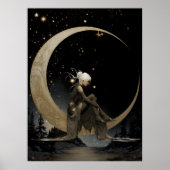 FD2 Enchanted 4 Crescent Moon Goddess Poster (Vorne)