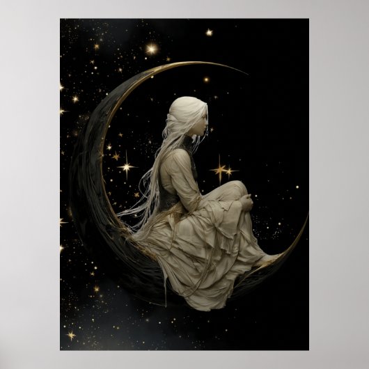 FD2 Enchanted 7 Crescent Moon Goddess Poster (Vorne)