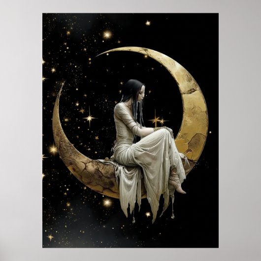 FD2 Enchanted 9 Crescent Moon Goddess Poster (Vorne)