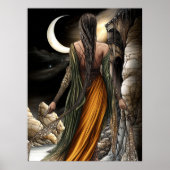 FD2 Enchanted Crescent Moon Goddess 20 Poster (Vorne)