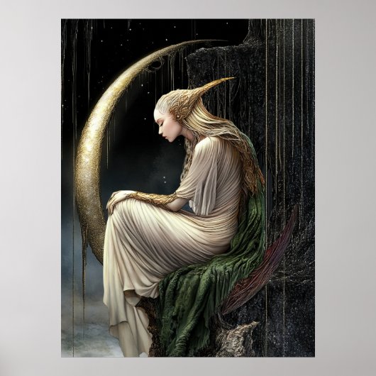 FD2 Enchanted Crescent Moon Goddess 21 Poster (Vorne)