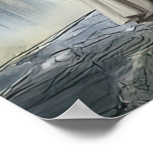 FD2 Enchanted Crescent Moon Goddess 24 Poster (Ecke)