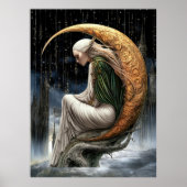 FD2 Enchanted Crescent Moon Goddess  24 Poster (Vorne)