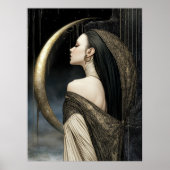 FD2 Enchanted Crescent Moon Goddess 26 Poster (Vorne)