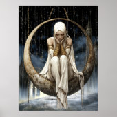 FD2 Enchanted Crescent Moon Goddess  27 Poster (Vorne)