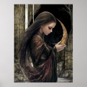FD2 Enchanted Crescent Moon Goddess 3 Poster (Vorne)
