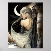 FD2 Enchanted Crescent Moon Goddess 5 Poster (Vorne)