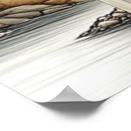 FD2 Enchanted Crescent Moon Goddess 7 Poster (Ecke)