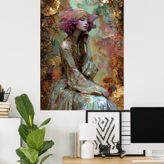 - FD2 Enchanting Fantasy Dreamy Muse Iridescent 23 Poster (Heimbüro)