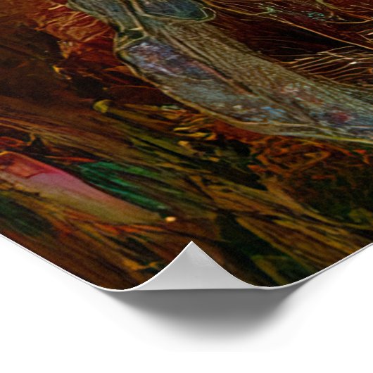 - FD2 Enchanting Fantasy Dreamy Muse Iridescent 3 Poster (Ecke)