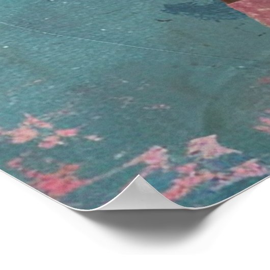 *~* FD2 Fett Tropische schwarze Frau Bun 14 Poster (Ecke)