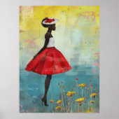 *~* FD2 Fett tropische schwarze Goddesses Hat 23 Poster (Vorne)