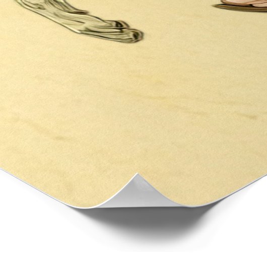 FD2 Gehäuse Farbenfroh Boho MAN Dog 33 Poster (Ecke)