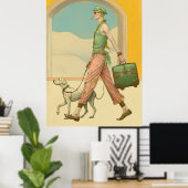 FD2 Gehäuse Farbenfroh Boho MAN Dog 33 Poster (Heimbüro)