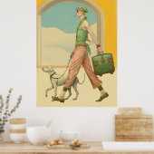 FD2 Gehäuse Farbenfroh Boho MAN Dog 33 Poster (Küche)