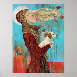 *~* FD2 Hübsch HerbstGirls Fall Retro 16 Poster