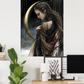 - FD2 Mystical Moon Keeper Celestial Goddess 4 Poster (Heimbüro)