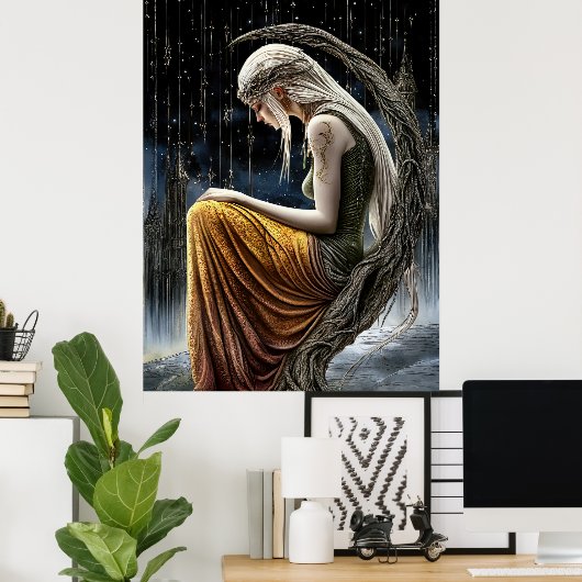 - FD2 Mystical Moon Keeper Celestial Goddess 9 Poster (Heimbüro)
