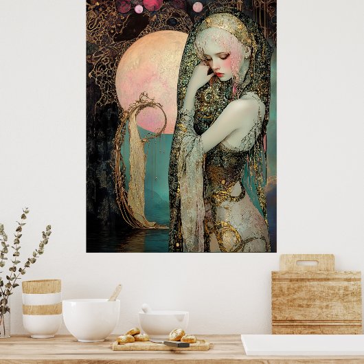 *~* FD2 Nouveau Fantasy Ethereal 12 Dreamlike Poster (Küche)