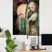 *~* FD2 Nouveau Fantasy Ethereal 12 Traumhaft Poster (Heimbüro)
