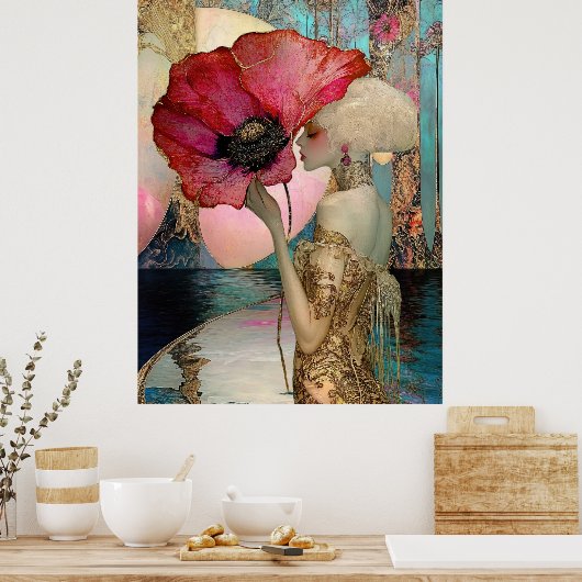 *~* FD2 Nouveau Fantasy Ethereal 18 Dreamlike Post Poster (Küche)