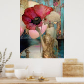 *~* FD2 Nouveau Fantasy Ethereal 18 Traumhafter Be Poster (Küche)