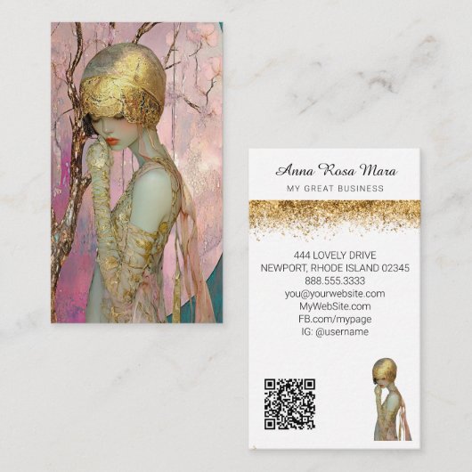 *~* *~* FD2 Nouveau Fantasy Ethereal Dreamlike 8 Visitenkarte (Vorne/Hinten)