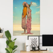 *~* FD2 Retro Liebe Romantische Boho Couple 22 Poster (Heimbüro)