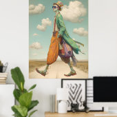 *~* FD2 Stilvoller Young Boho MAN Cocktail 17 Poster (Heimbüro)