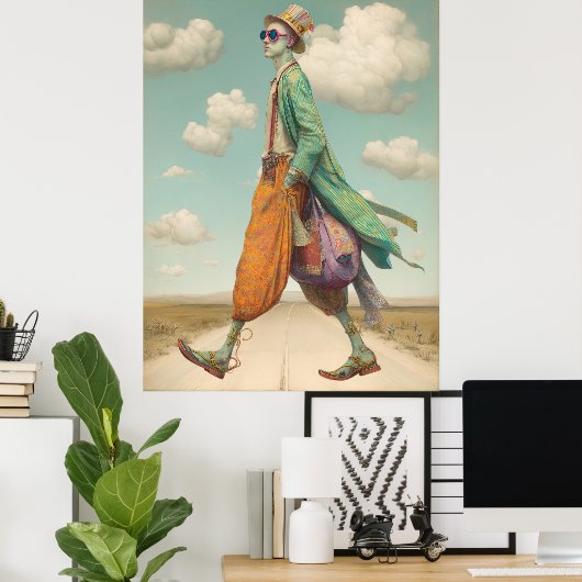 *~* FD2 Stilvoller Young Boho MAN Cocktail 17 Poster (Heimbüro)