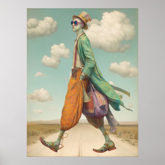 *~* FD2 Stilvoller Young Boho MAN Cocktail 17 Poster (Vorne)