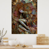 - FD2 Traumhaft Verzaubernde Fantasy-Muse Irisiere Poster (Küche)
