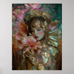 - FD2 Traumhaft Verzaubernde Fantasy-Muse Irisiere Poster
