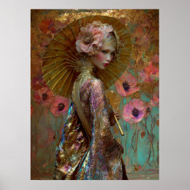 - FD2 Verzaubernde Fantasy Traumhafte Muse Irisier Poster