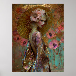 - FD2 Verzaubernde Fantasy Traumhafte Muse Irisier Poster