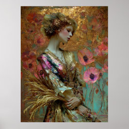 - FD2 Verzaubernde Fantasy Traumhafte Muse Irisier Poster