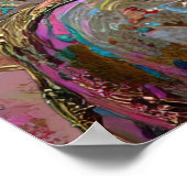 - FD2 Verzaubernde Fantasy Traumhafte Muse Irisier Poster (Ecke)