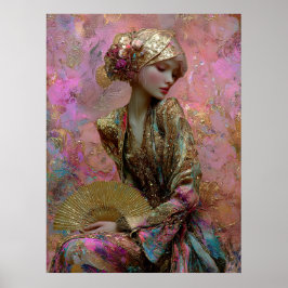 - FD2 Verzaubernde Fantasy Traumhafte Muse Irisier Poster