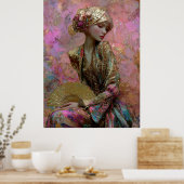 - FD2 Verzaubernde Fantasy Traumhafte Muse Irisier Poster (Küche)
