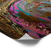 - FD2 Verzaubernde Fantasy Traumhafte Muse Irisier Poster (Ecke)