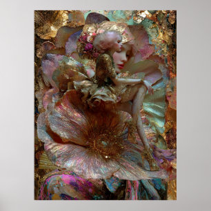 - FD2 Verzaubernde Fantasy Traumhafte Muse Irisier Poster