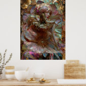 - FD2 Verzaubernde Fantasy Traumhafte Muse Irisier Poster (Küche)