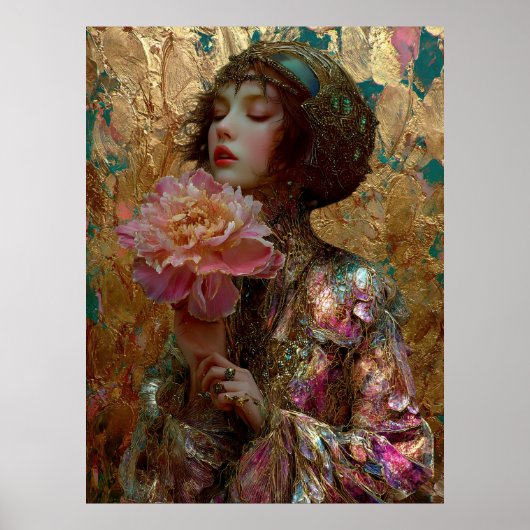 - FD2 Verzaubernde Fantasy Traumhafte Muse Irisier Poster (Vorne)