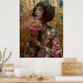 - FD2 Verzaubernde Fantasy Traumhafte Muse Irisier Poster (Küche)